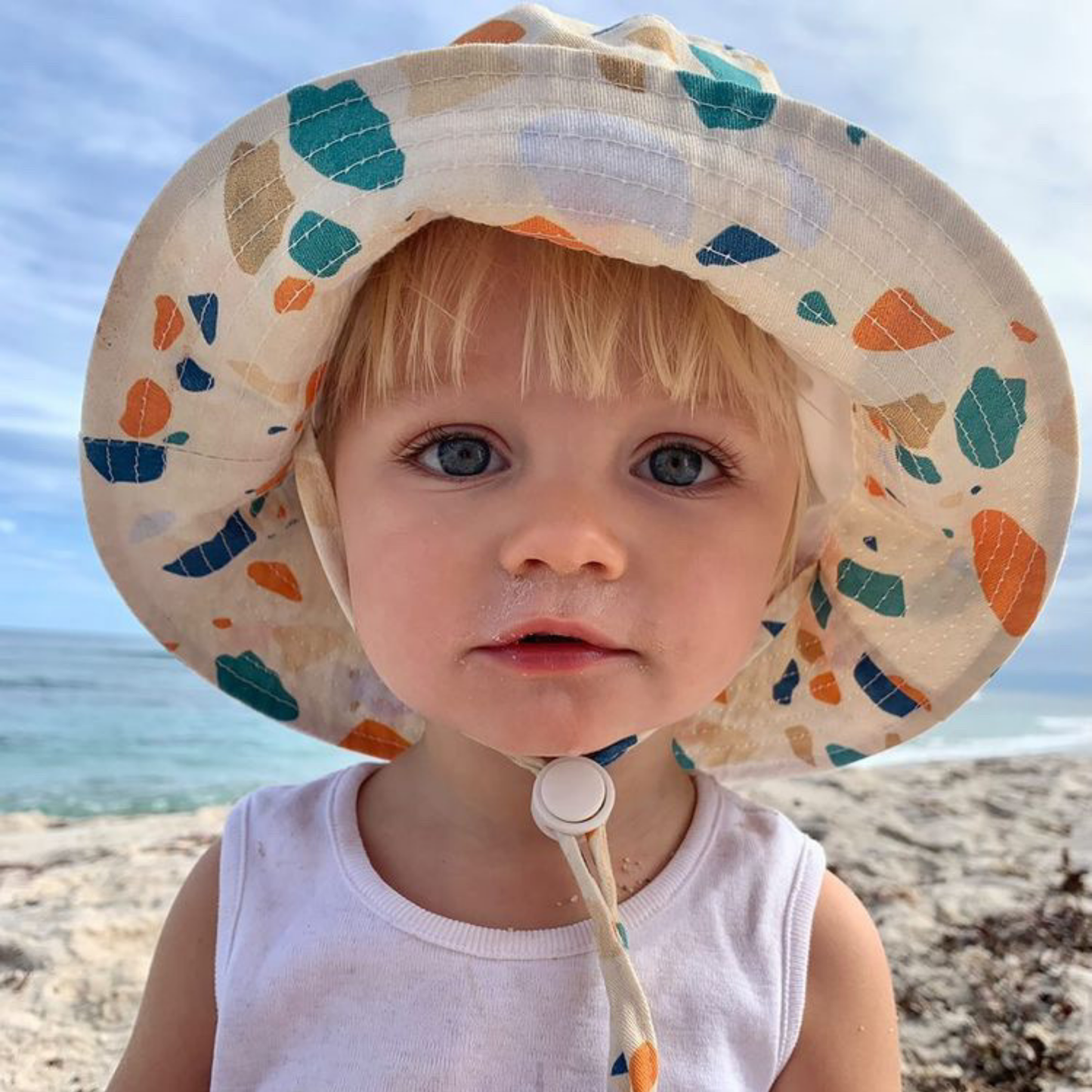 Charlie baby cotton hat: 48cm (6 to 12 months)