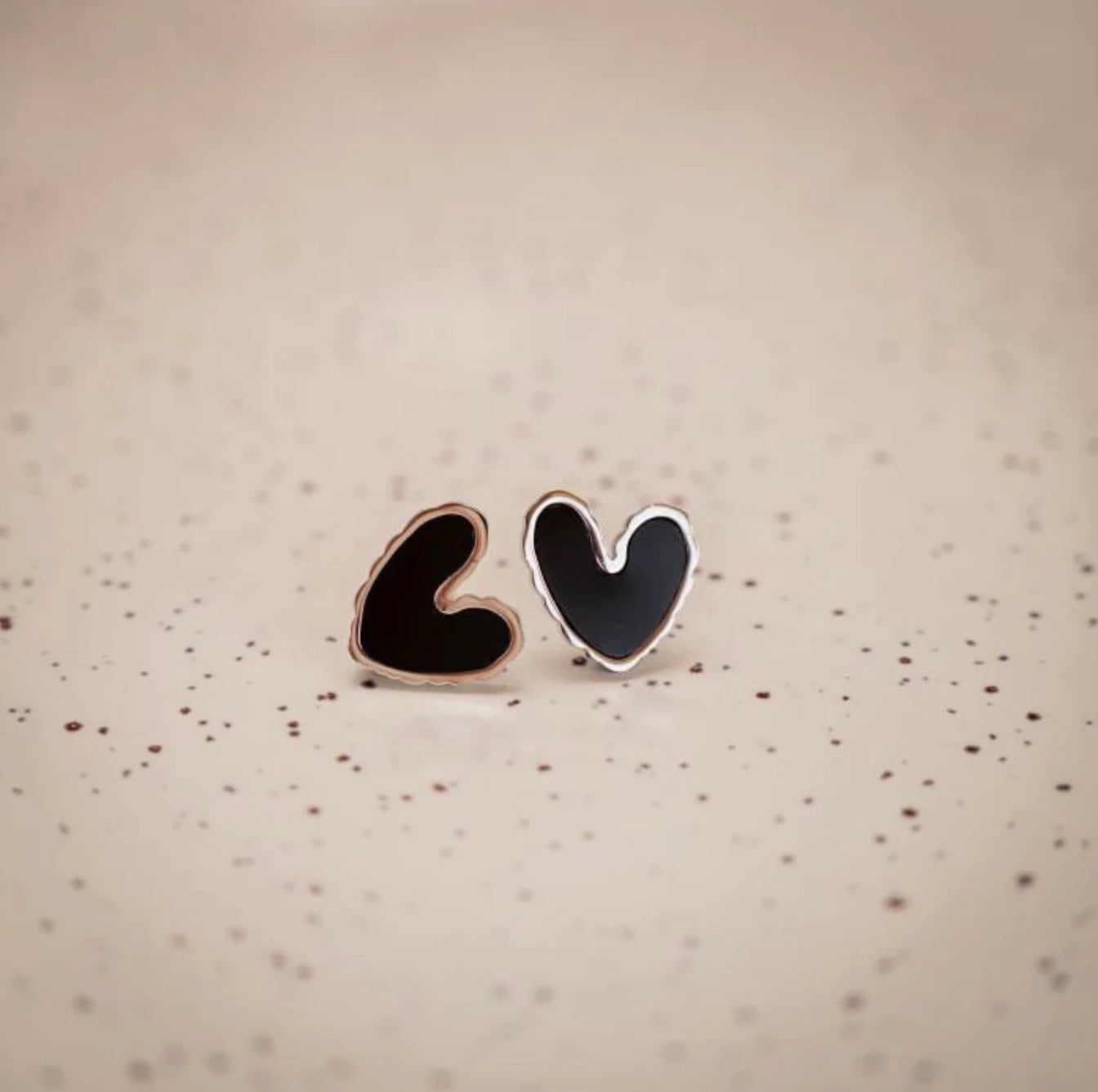 Black Heart Stud