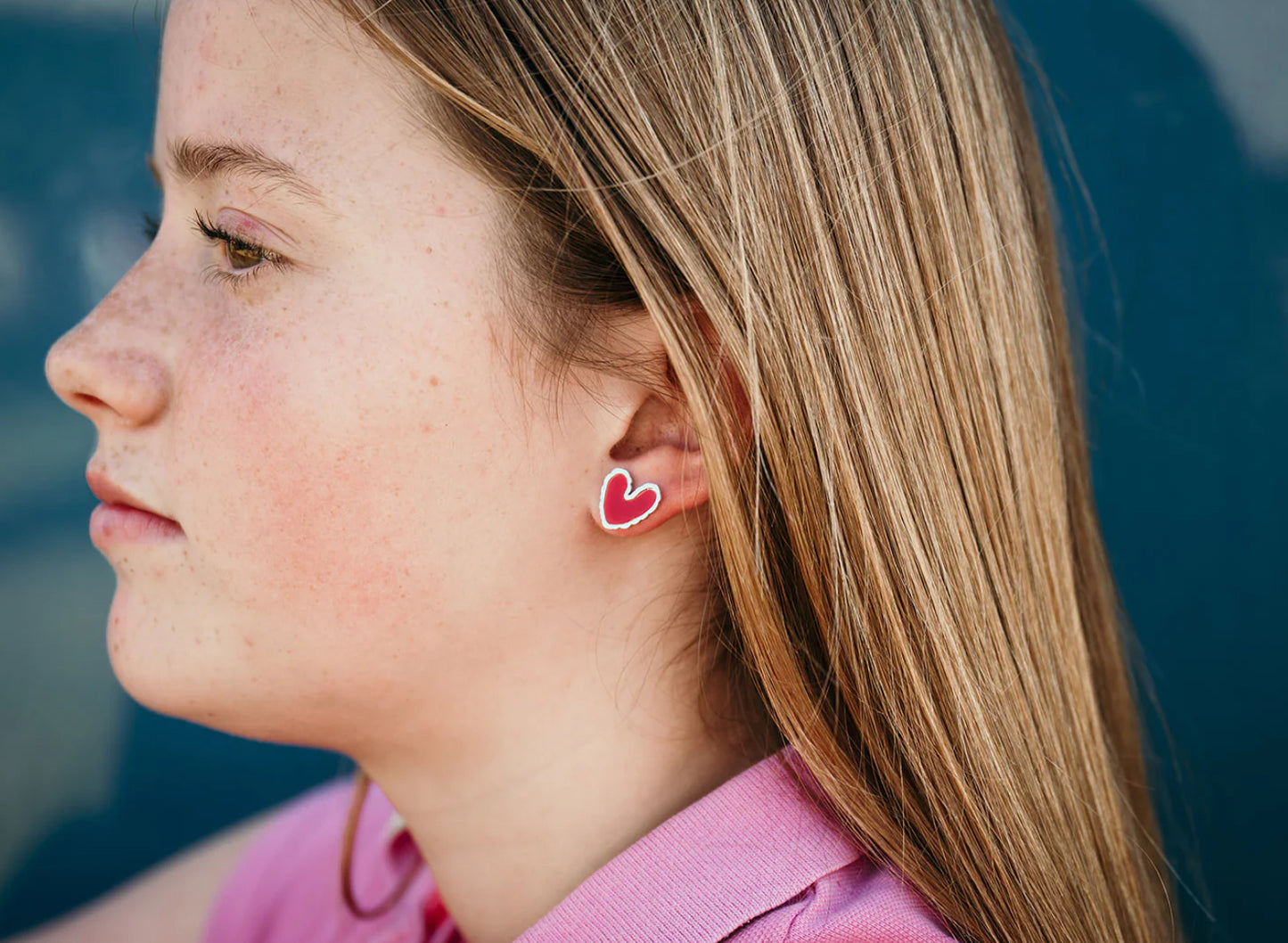 Red Heart Stud