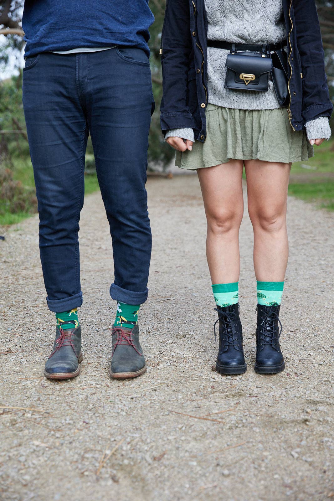 Sock ~ Turtle ~ Mint Green