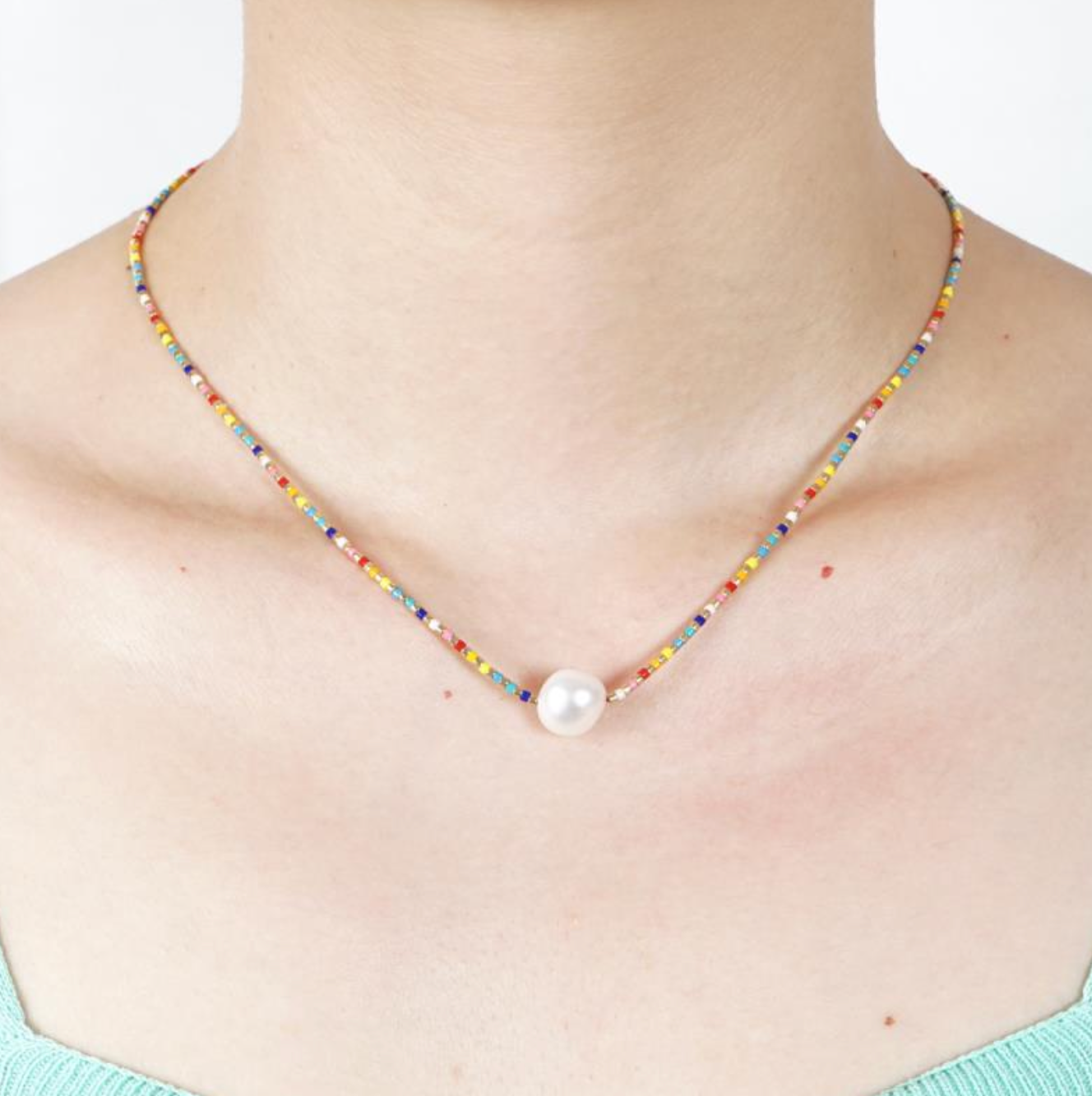 Multi Pearl Necklace