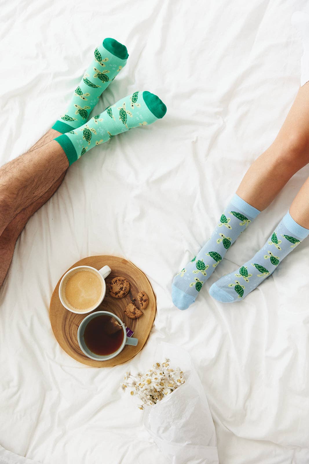 Sock ~ Turtle ~ Mint Green