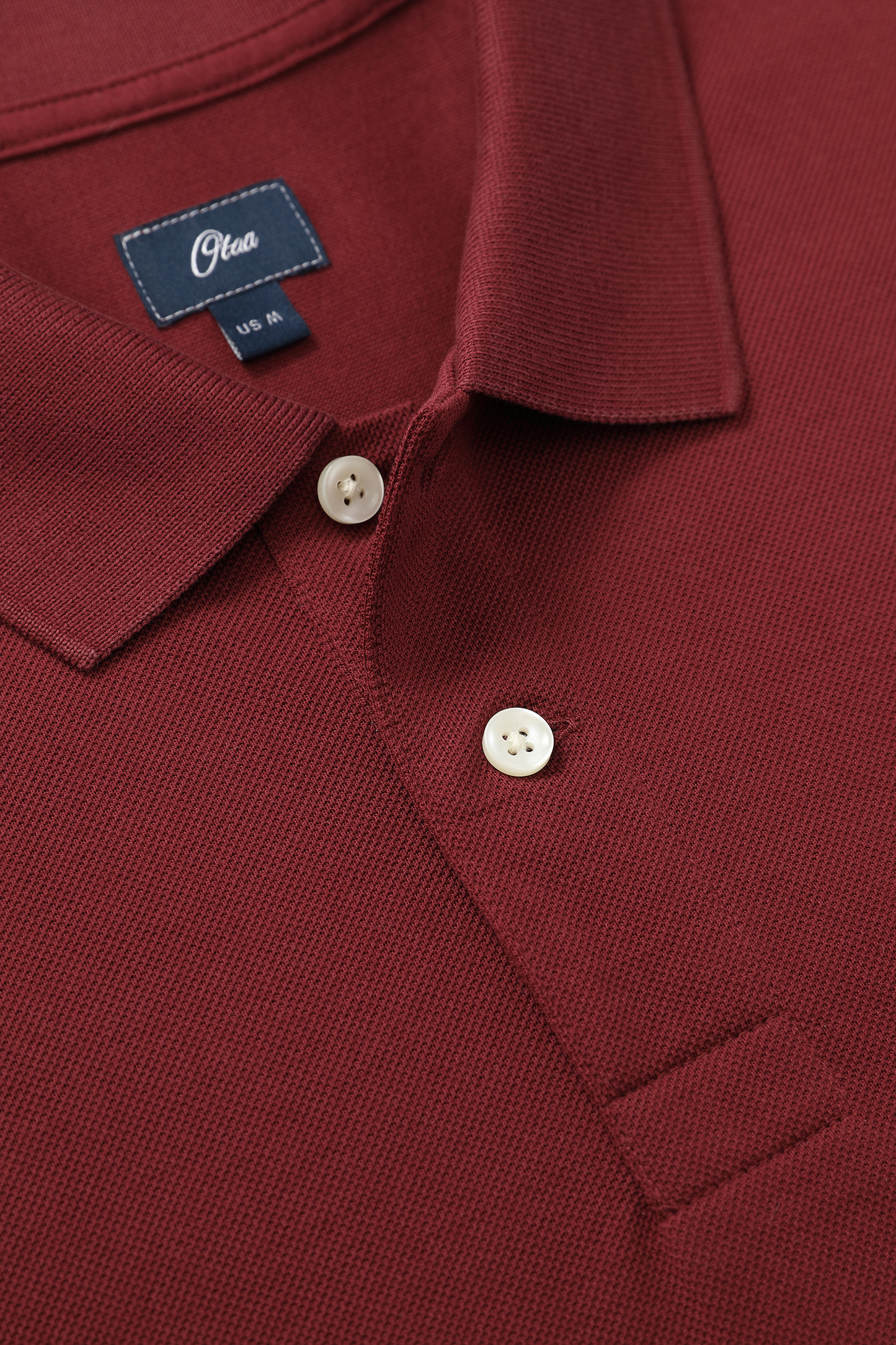 Men’s Polo - Burgundy