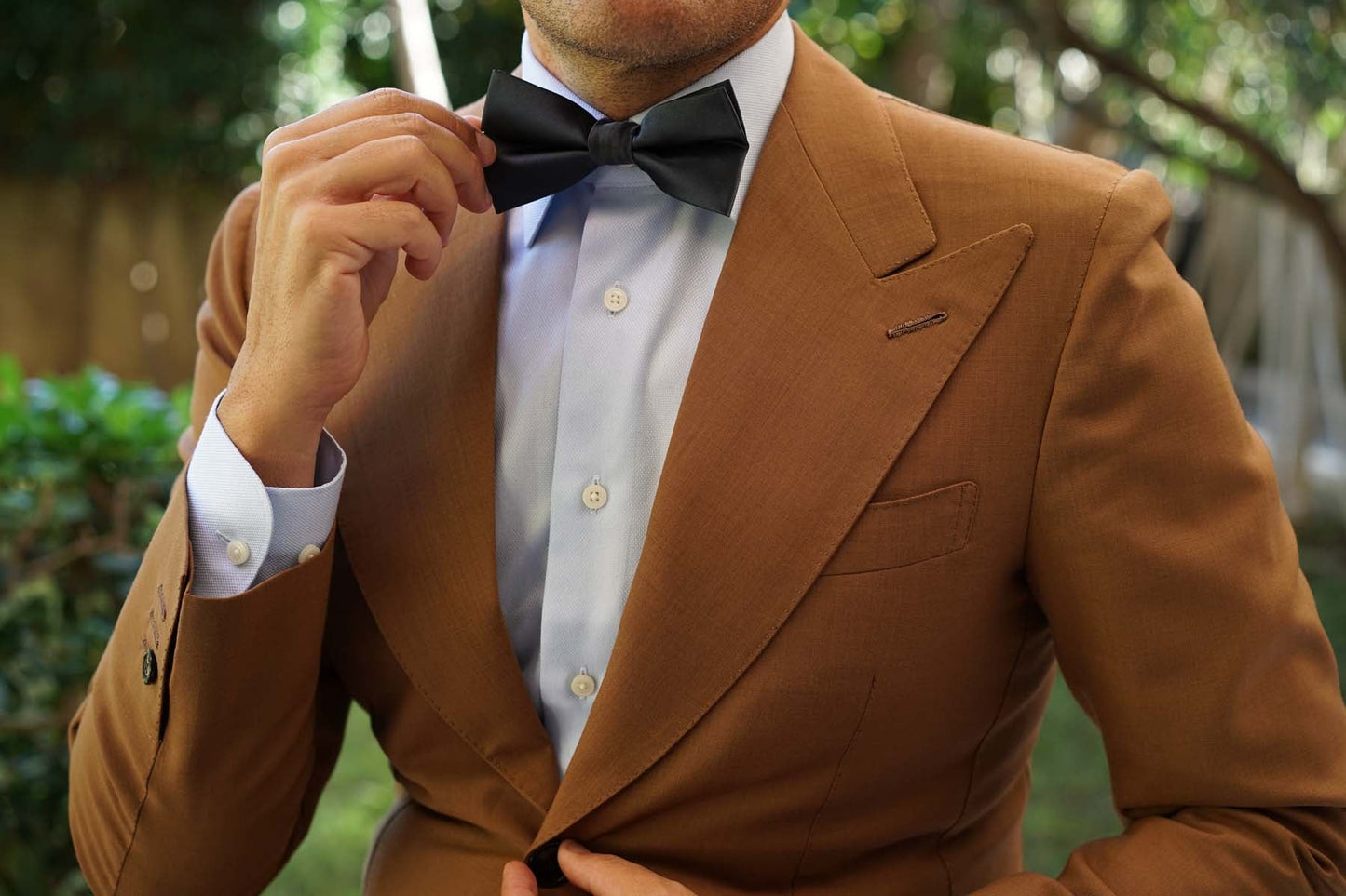 Bond Black Bow Tie