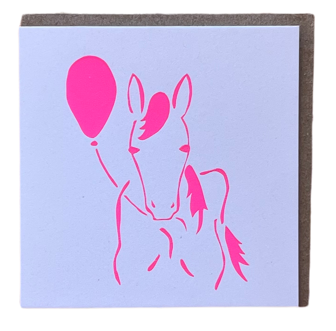 Horse 10x10 Card