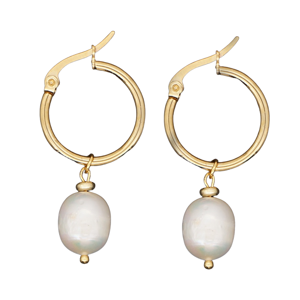 Freshwater Pearl Earrings 004