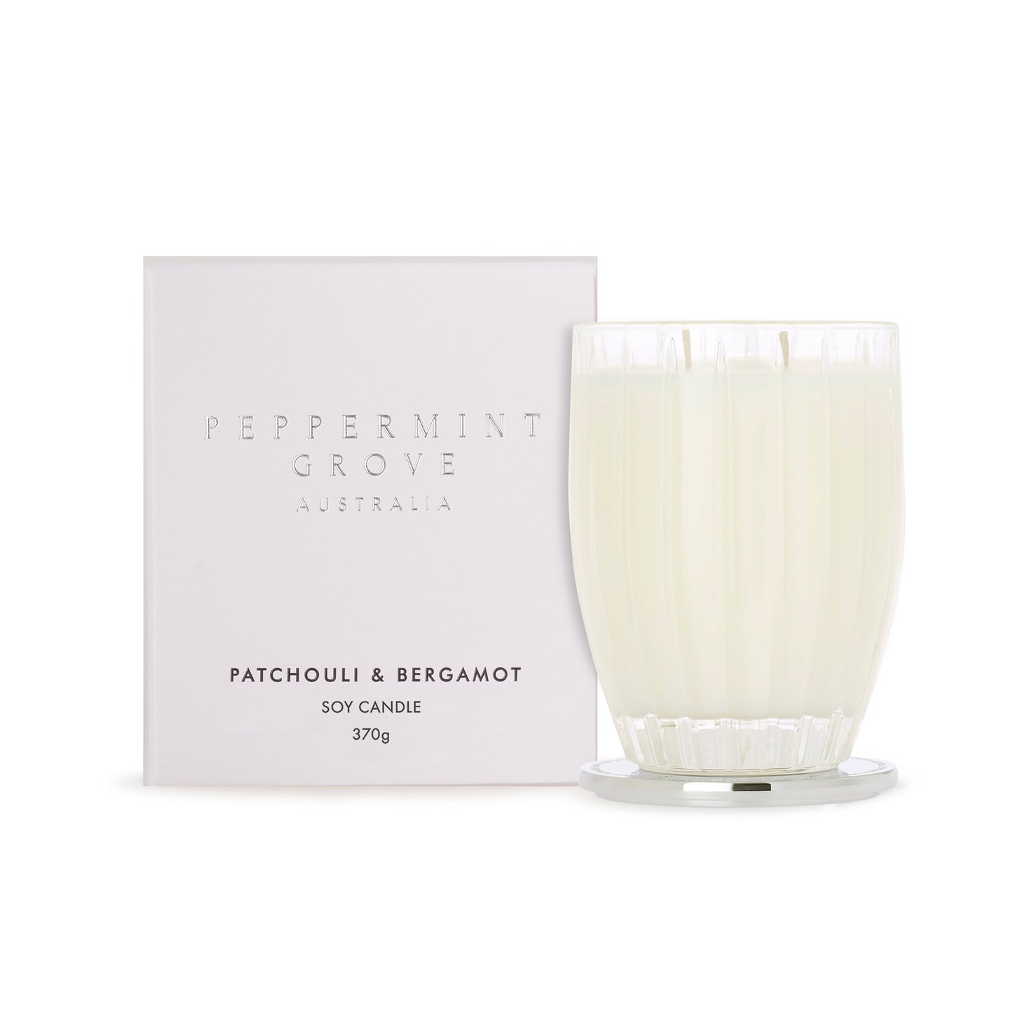 Patchouli & Bergamot Soy Candle 370g