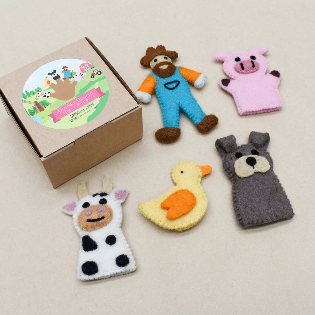 Old McDonald Finger Puppets