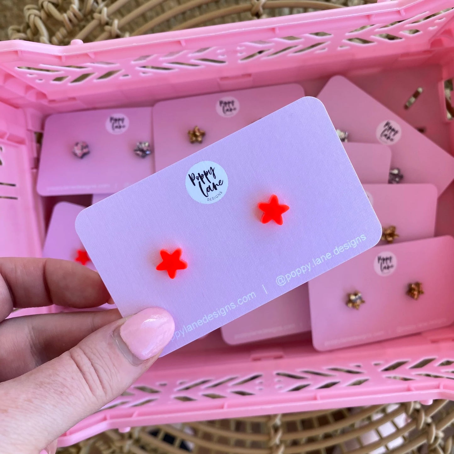 Poppy Lane - Star Studs