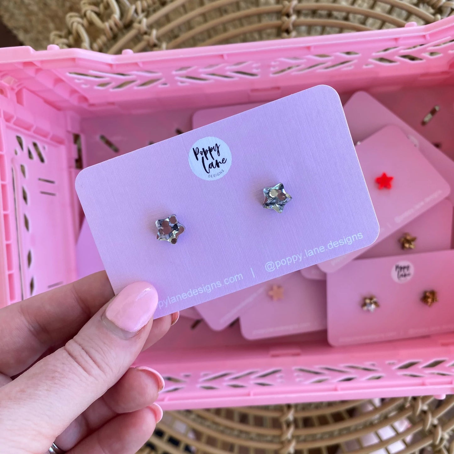 Poppy Lane - Star Studs