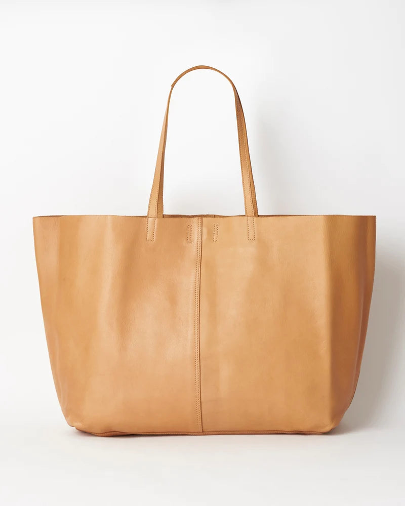 Juju Unlined Tote - Tan
