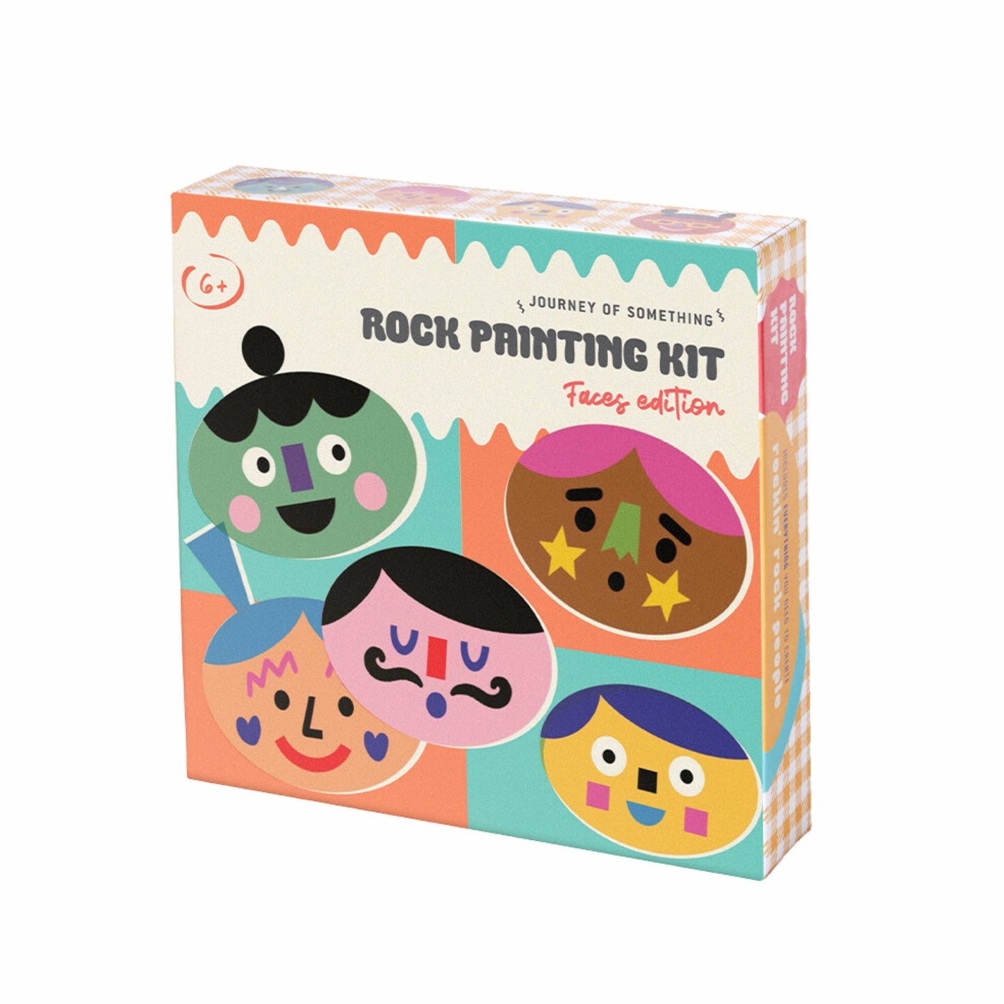 Kids Rock Painting Kit - Cool Faces