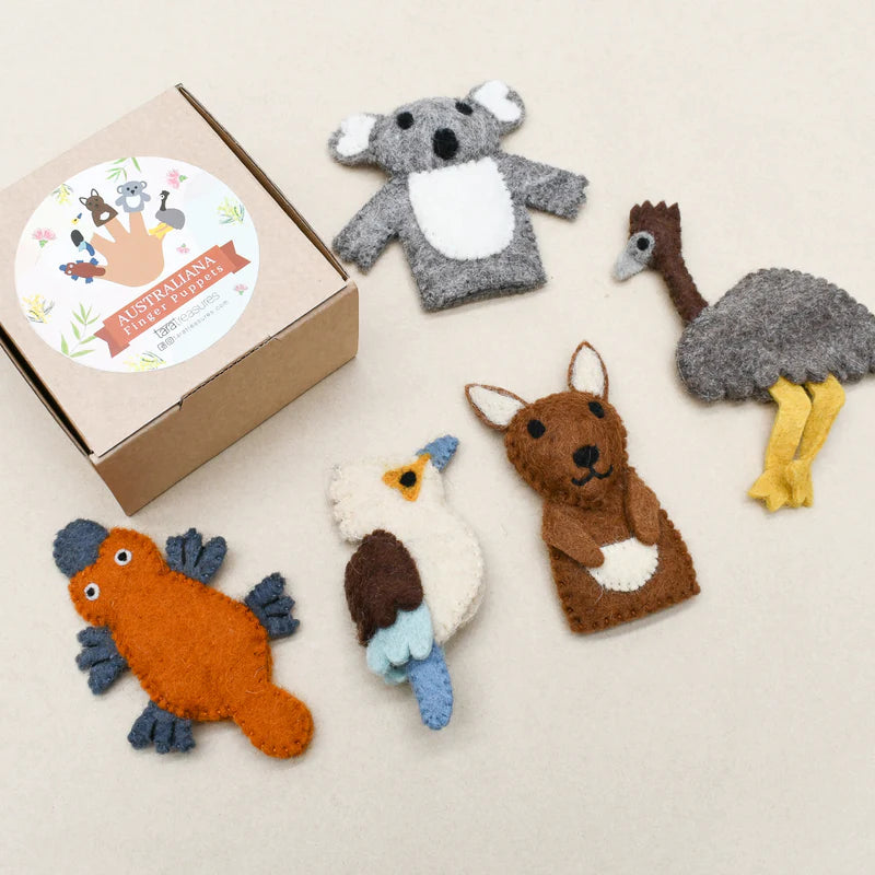 Australian Finger Puppets