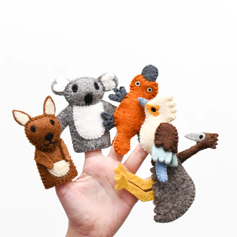 Australian Finger Puppets