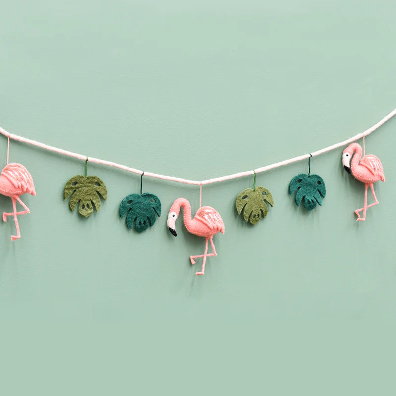 Flamingo Garland