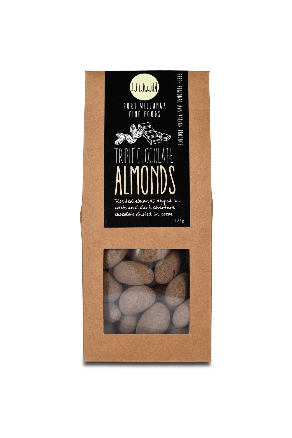 Triple Chocolate Almonds