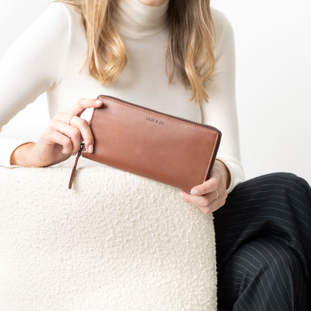 Juju Slim Wallet - Cognac