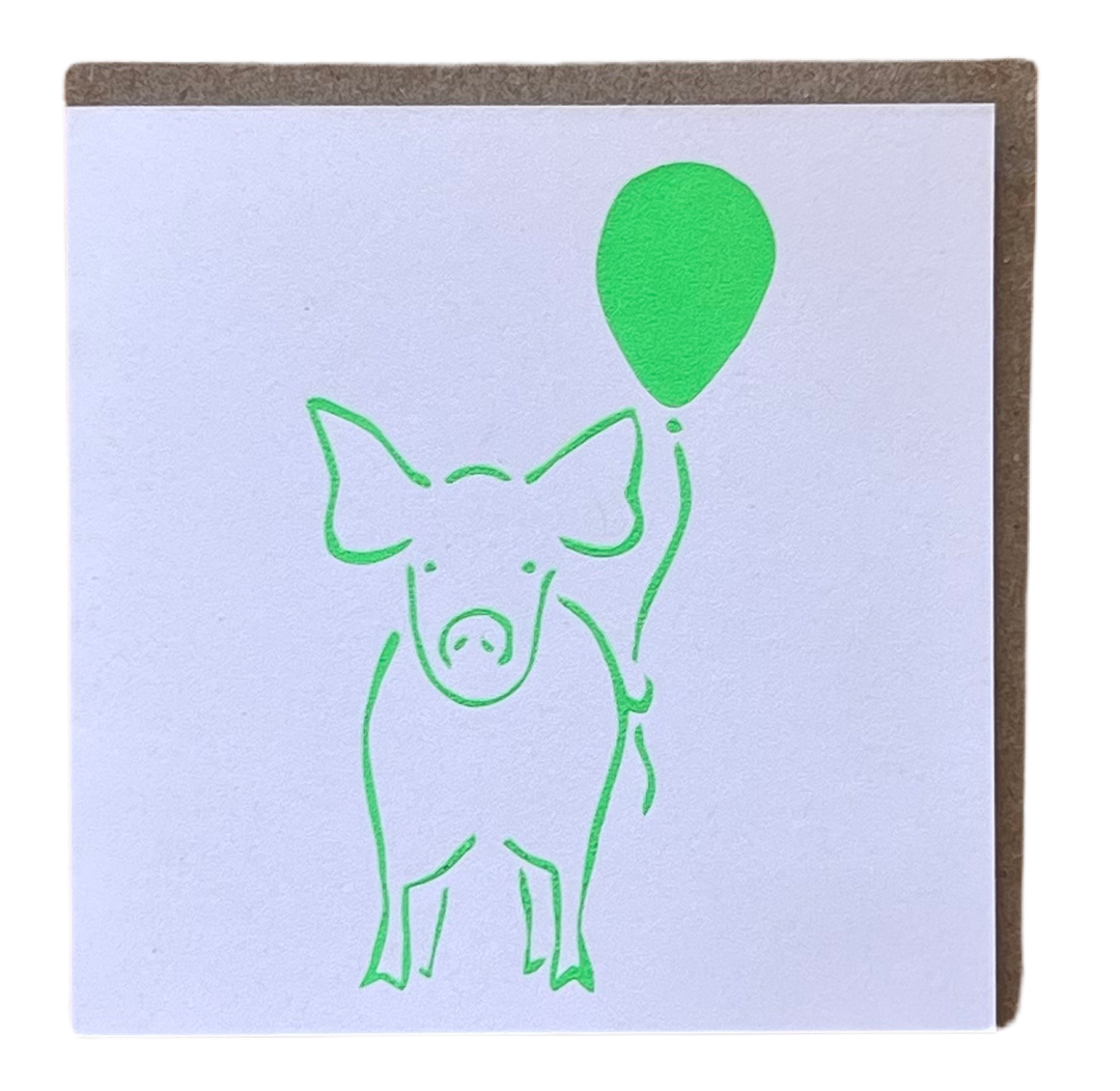 Pig 10x10 Card