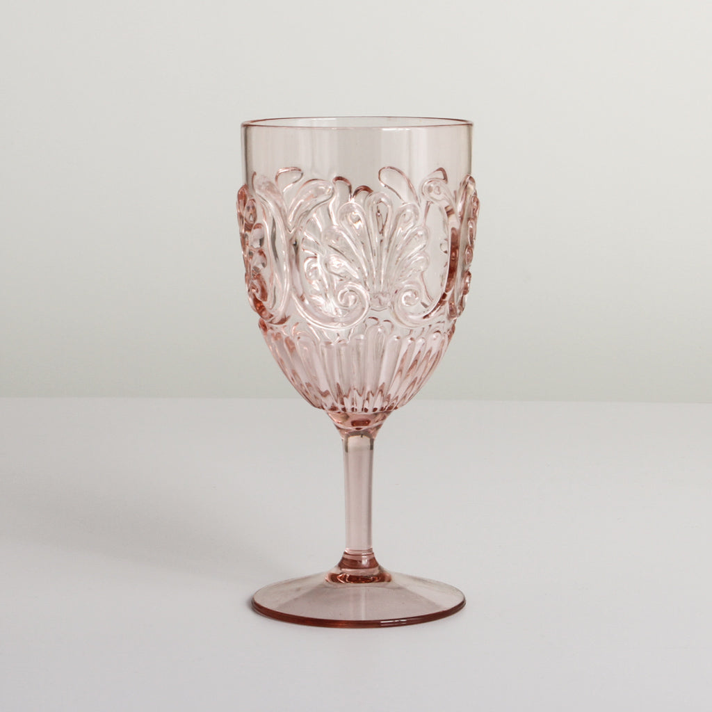 Flemington Acrylic Wine Glass - Pink