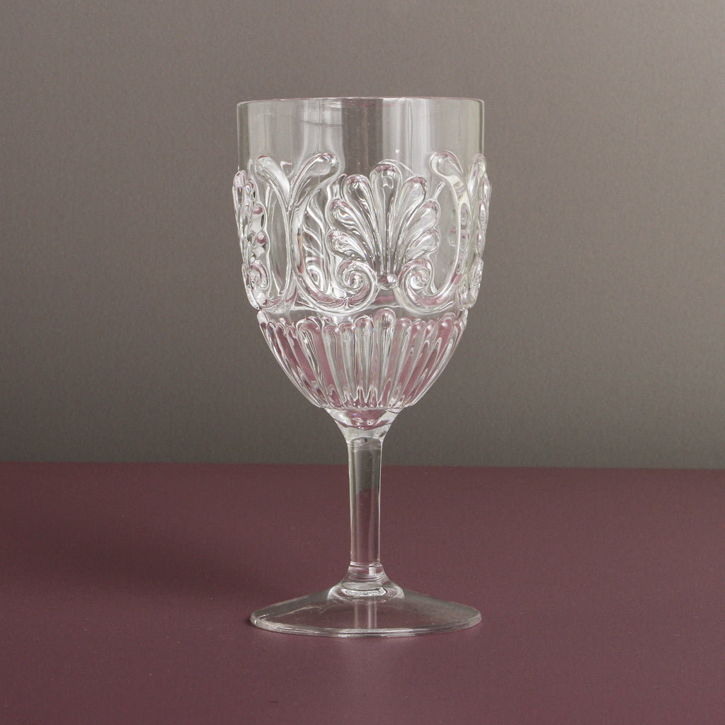 Flemington acrylic wine glass - clear