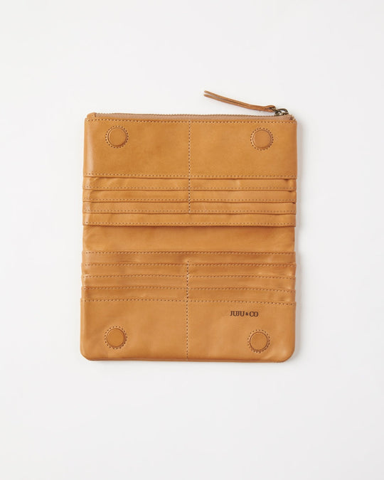 Juju - Large Capri Wallet - Tan