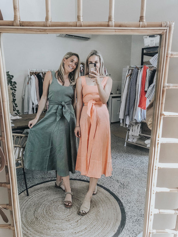 Bobbi Linen Dress