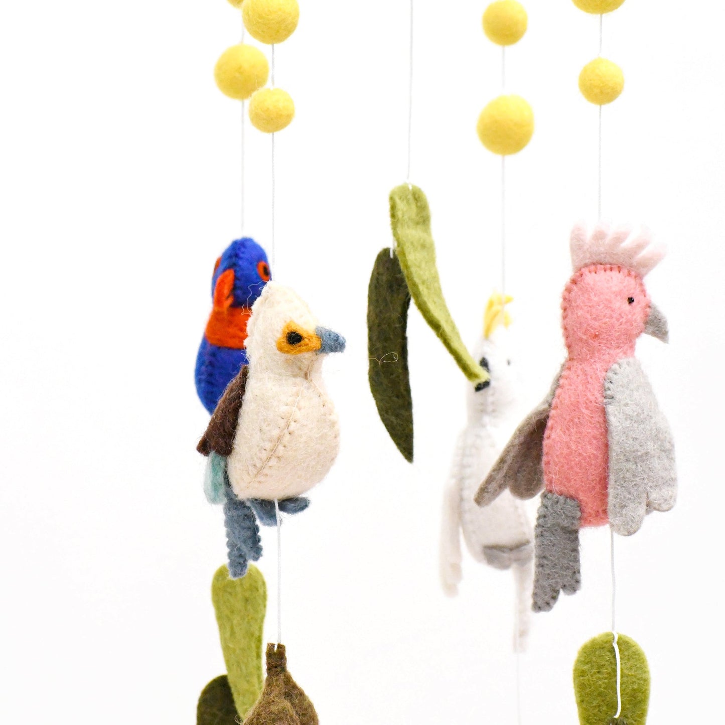 Australian Birds Nursery Cot Mobile