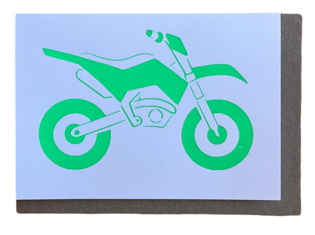 Dirt Bike Card