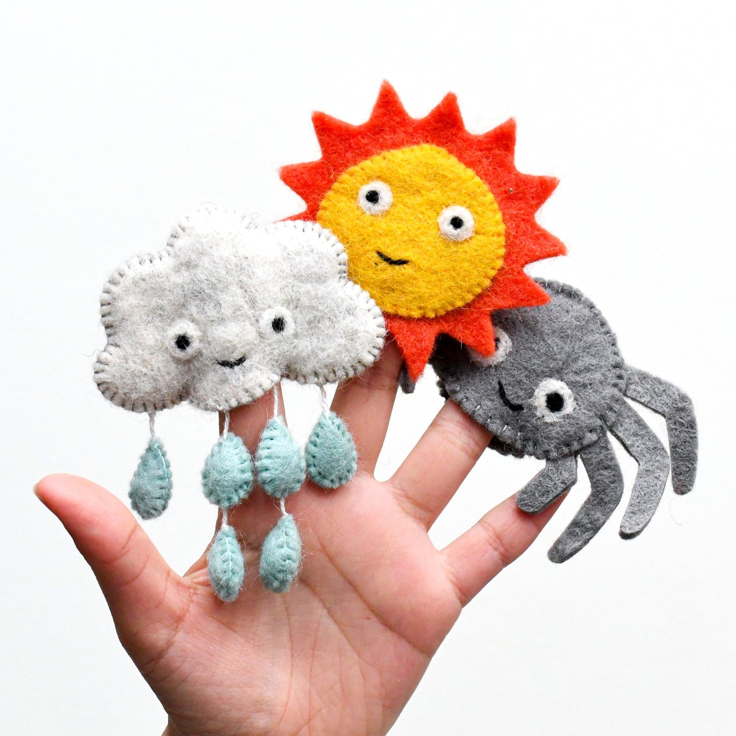 Inch Wincy Spider Finger Puppets