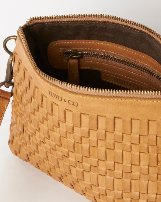 Juju Woven Pouch Bag