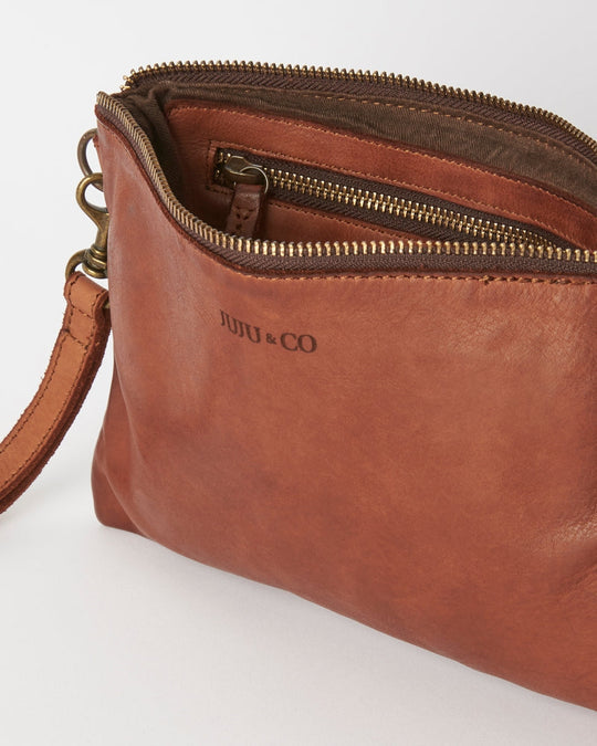 Monterey Crossbody - Cognac