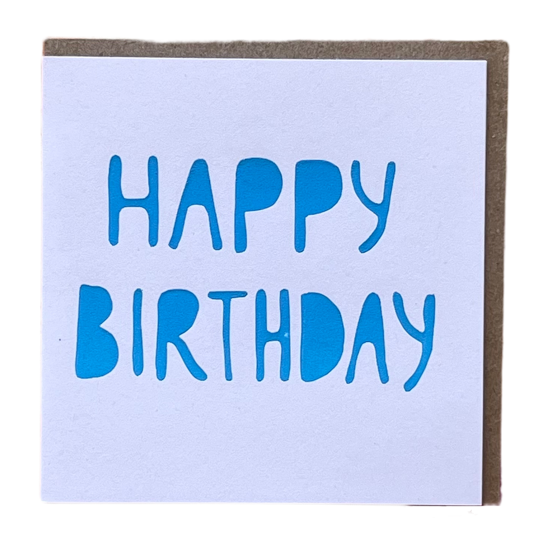 Happy Birthday 10x10 Card