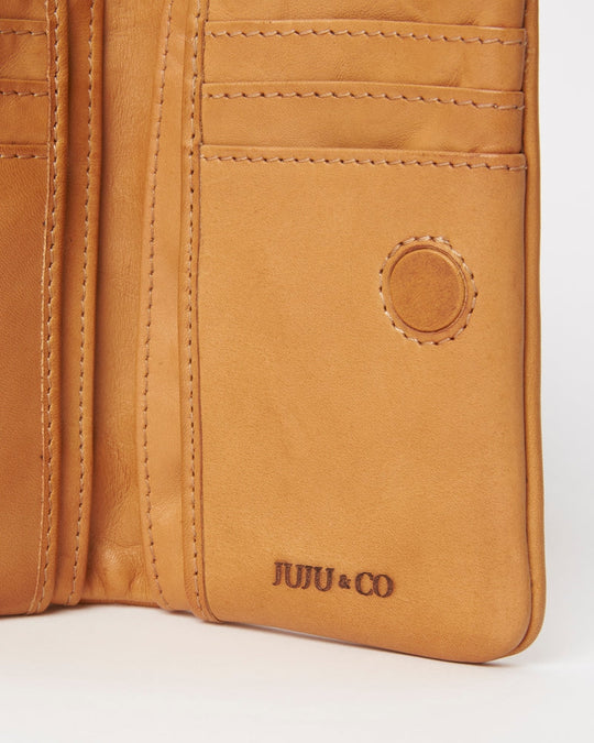 Juju - Small Capri Wallet - Tan