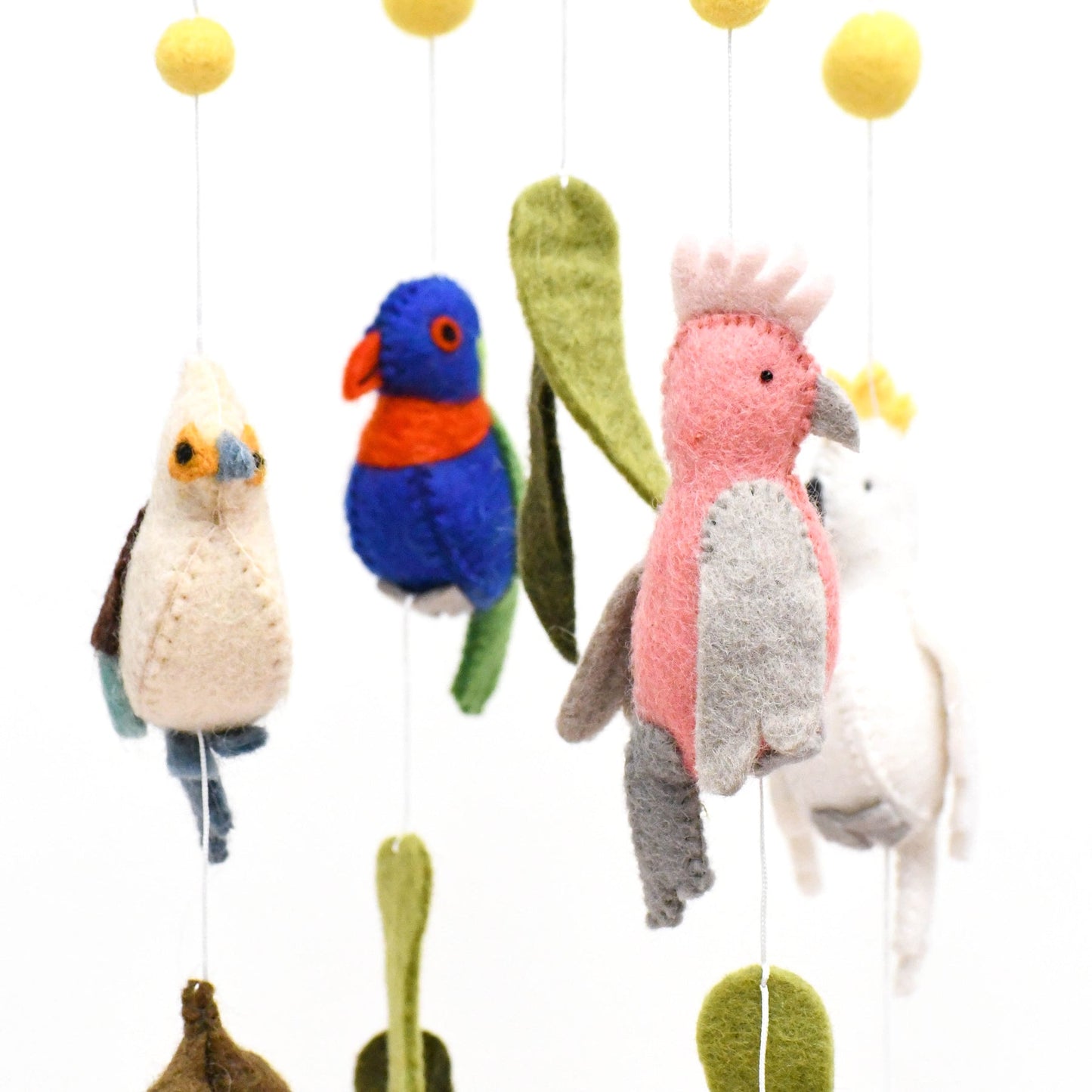 Australian Birds Nursery Cot Mobile