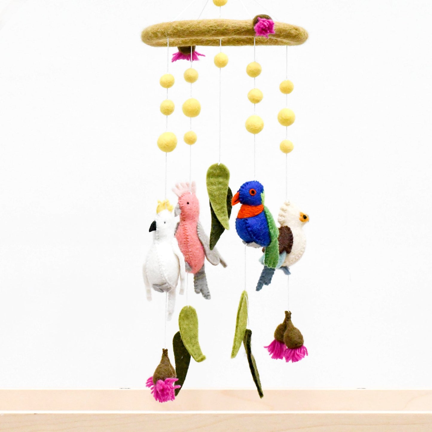 Australian Birds Nursery Cot Mobile