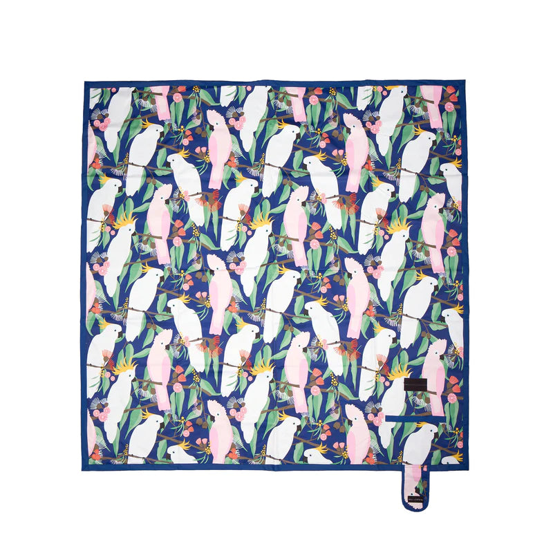 Native Birds Picnic Mat