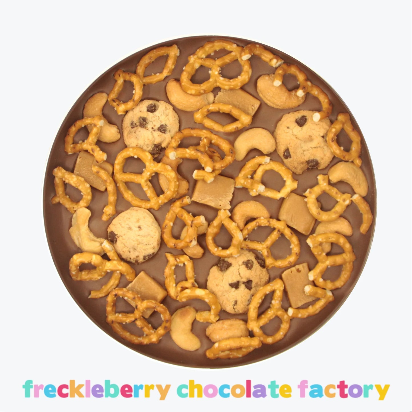Giant Snack Time Pizza - Milk Chocolate