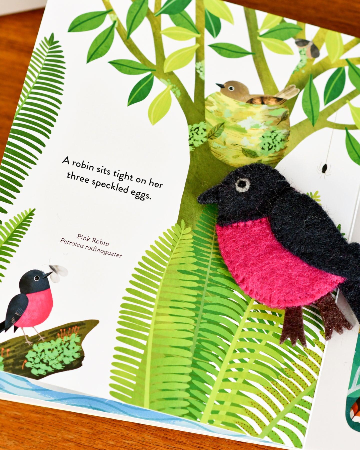 Busy Beaks Book & Puppets