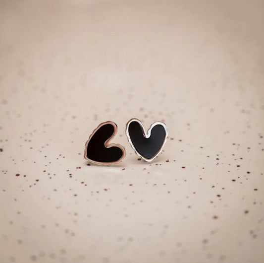 Black Heart Stud