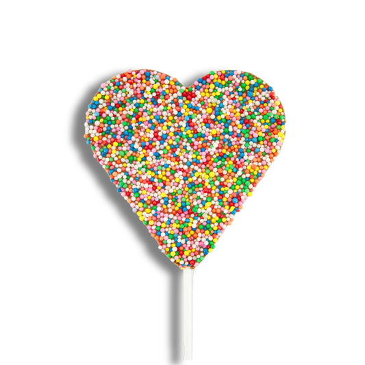 Freckle Heart Pop - Milk Chocolate