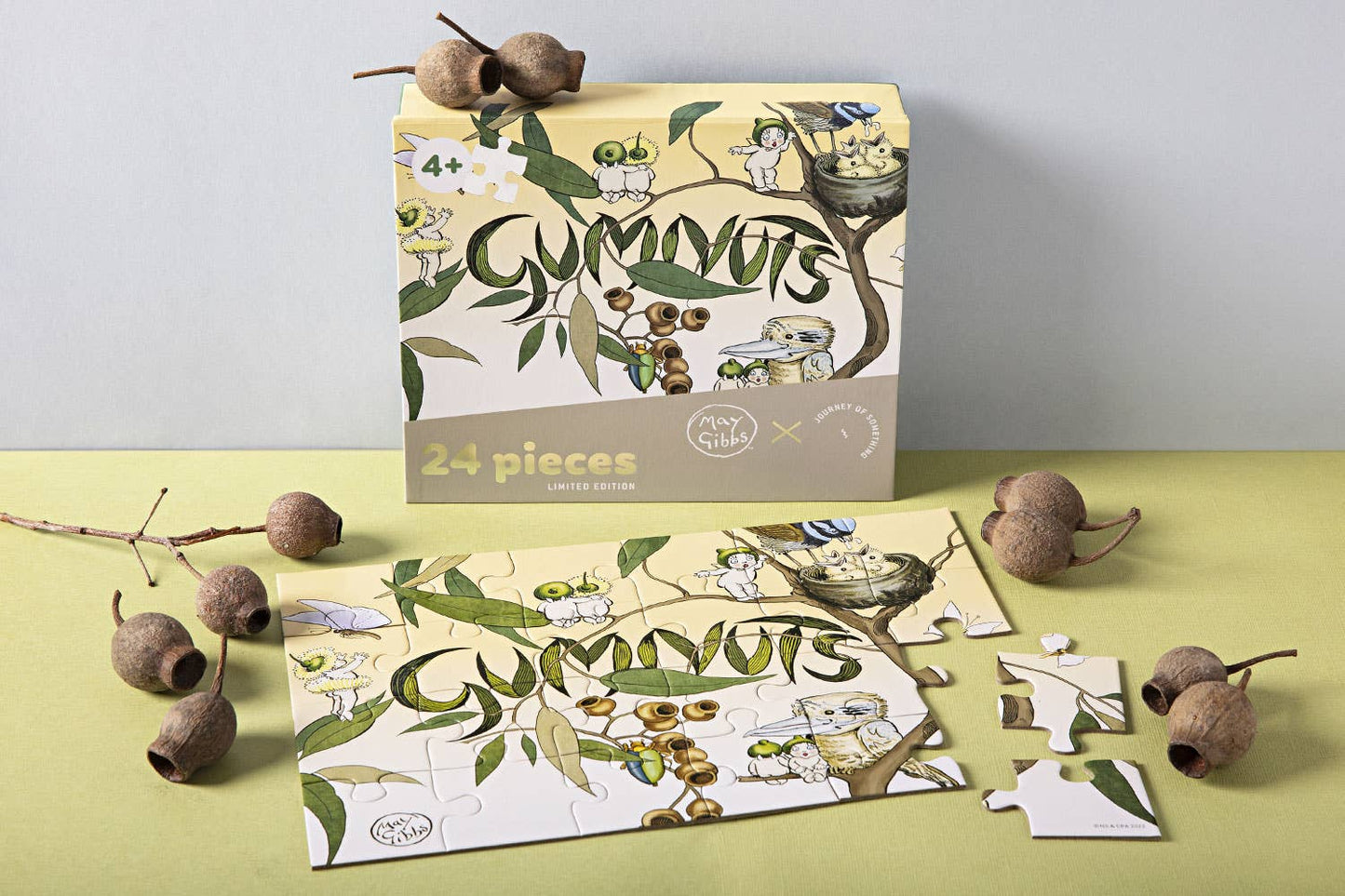 24 Piece Kids Puzzle - May Gibbs - Gumnuts