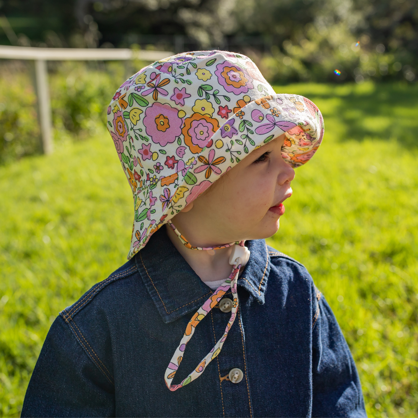 Paloma baby cotton hat: 48cm (6 to 12 months)