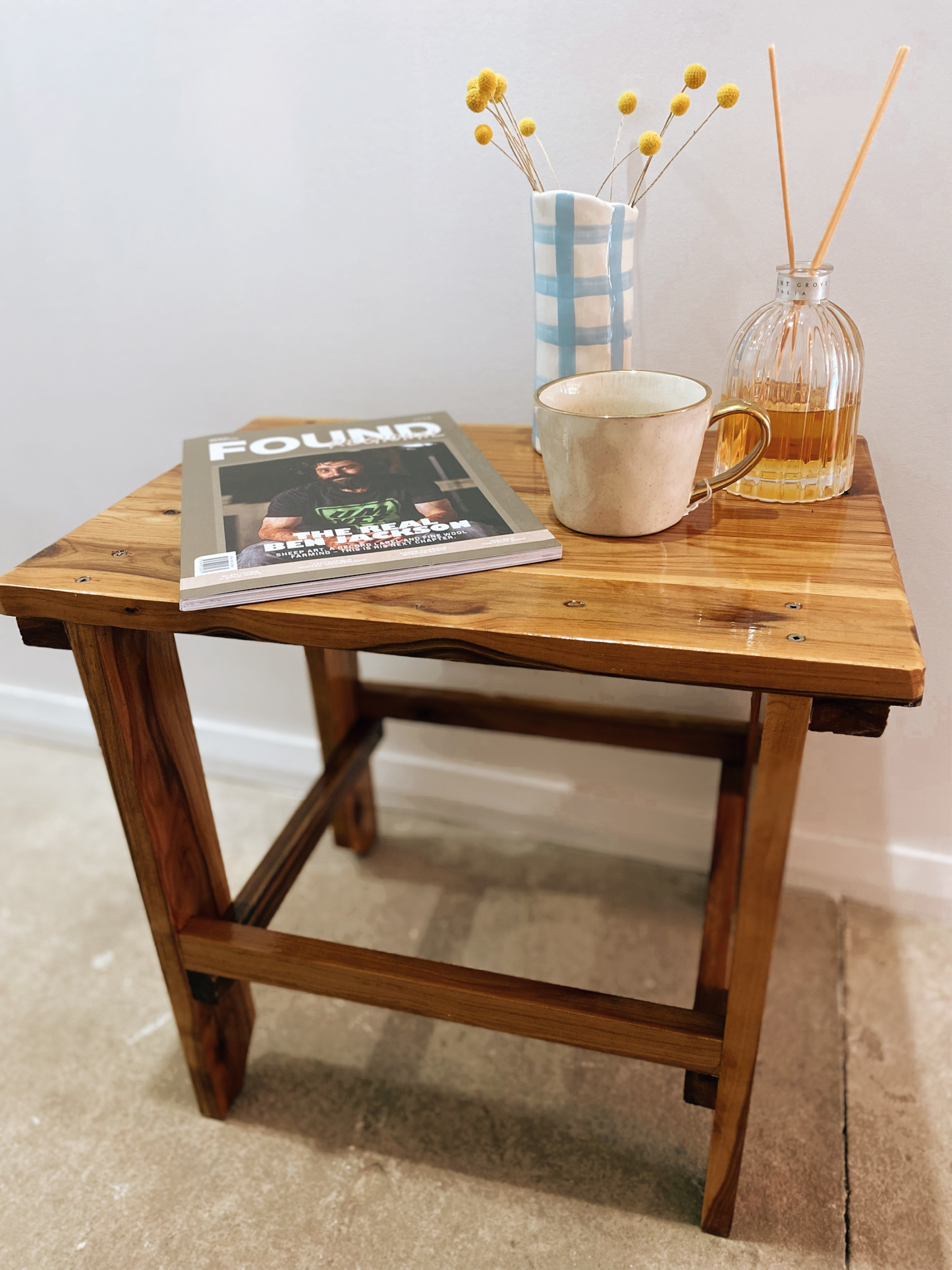 Timber Side Table