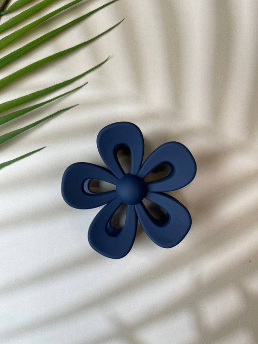 Claw Clip - Daisy Cut Out Flower - Ink