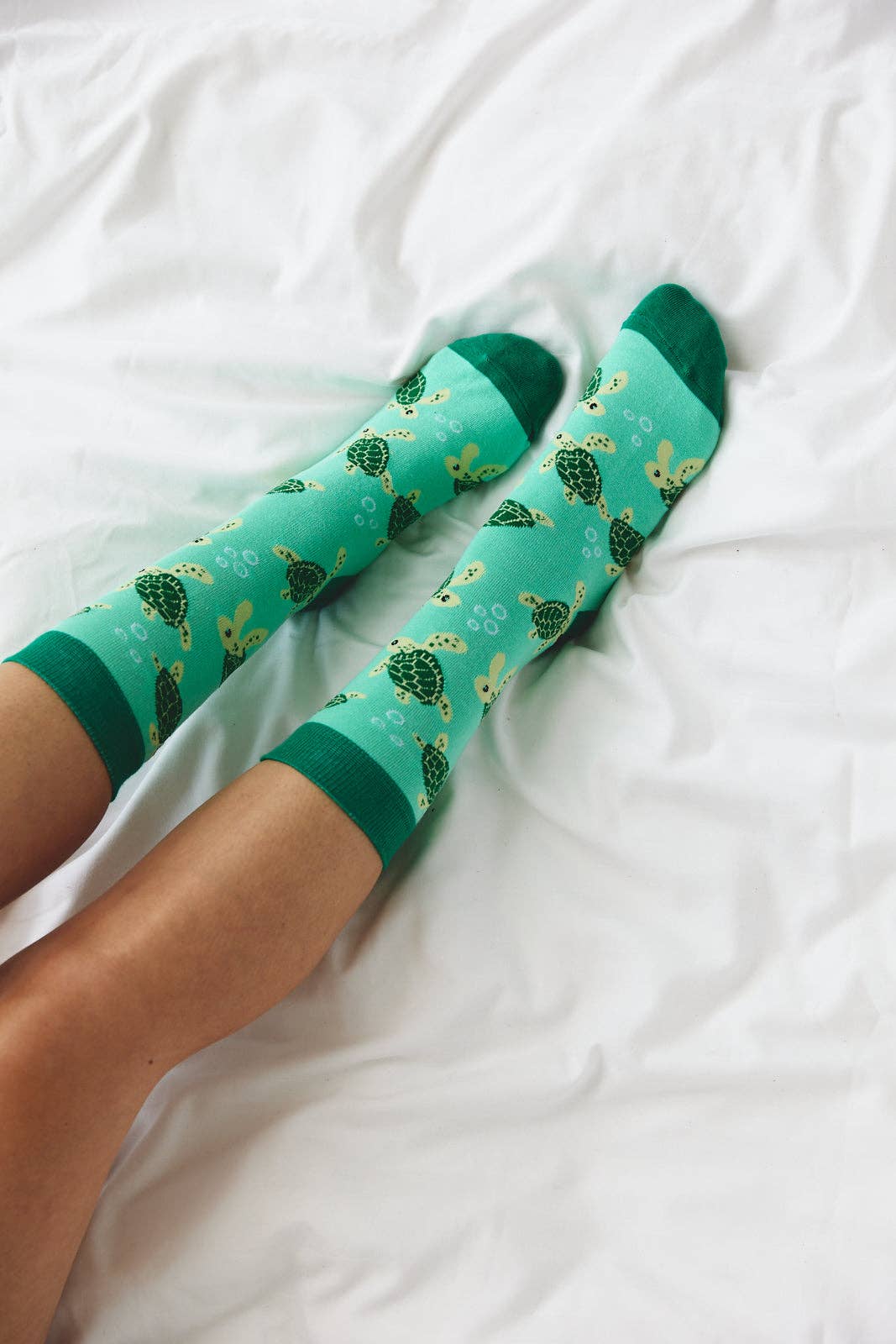 Sock ~ Turtle ~ Mint Green