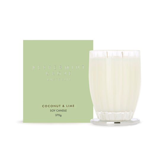 Coconut & Lime Soy Candle 370g