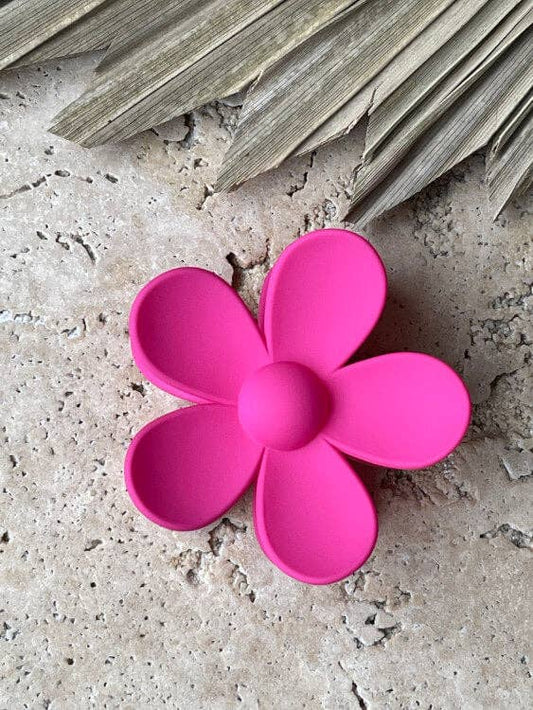 Claw Clip - Flower - Bubblegum