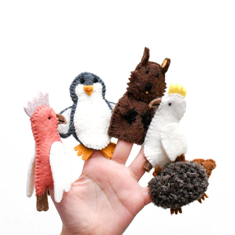 Australian Finger Puppets - Penguin