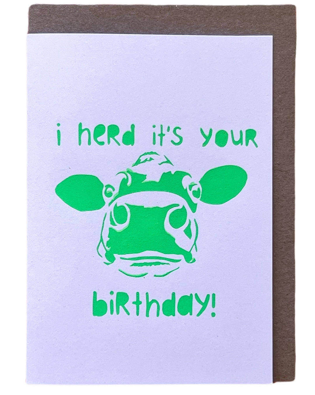 I heard it’s your birthday Card