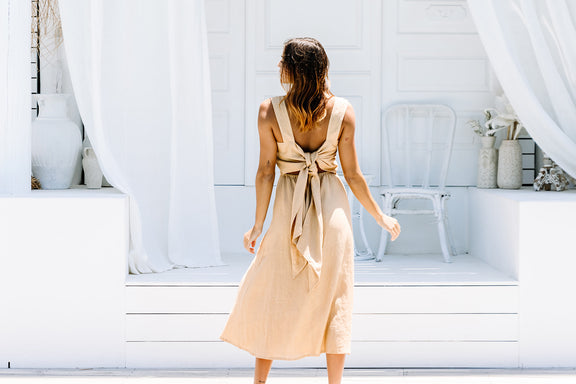 Bobbi Linen Dress